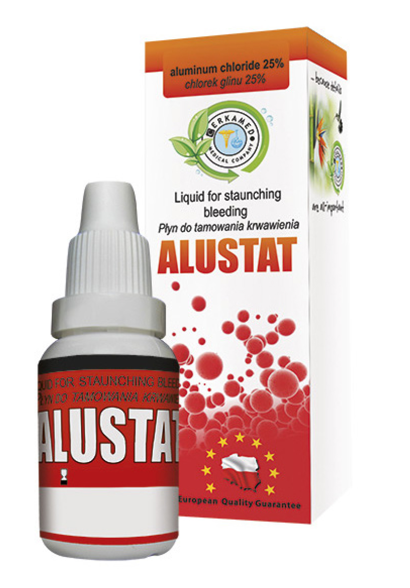 Cerkamed кръвоспираща течност Alustat   10 ml флакон