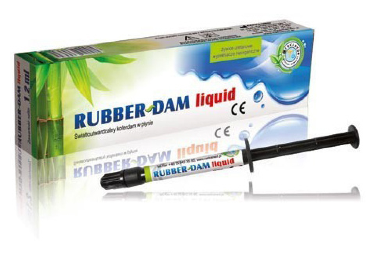 Cerkamed кофердам Rubber-Dam Liquid; 1,2 ml гингивална бариера