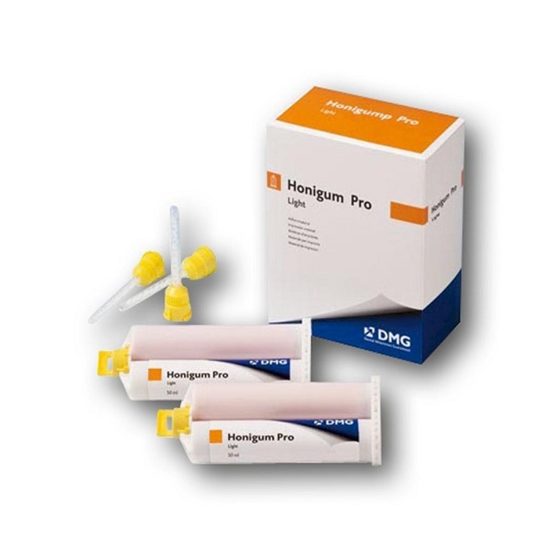 DMG А-силикони Honigum Light Картуш 50мл+6 канюли+6 накрайника  1 бр.