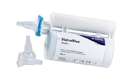 DMG А-силикони Status Blue 380ml 1 картридж x 380 мл. + 10 канюли  1 бр.