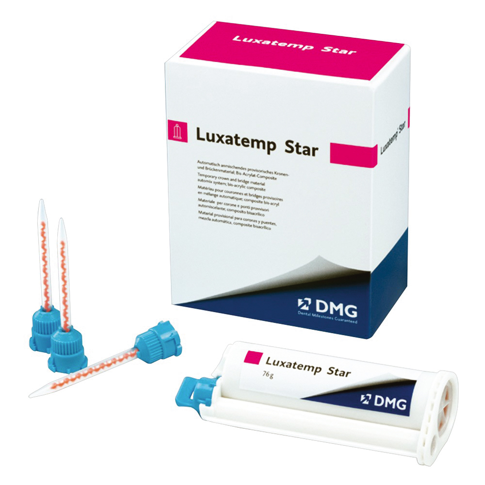 DMG пластмаса Luxatemp Star картуша 76 ml A2