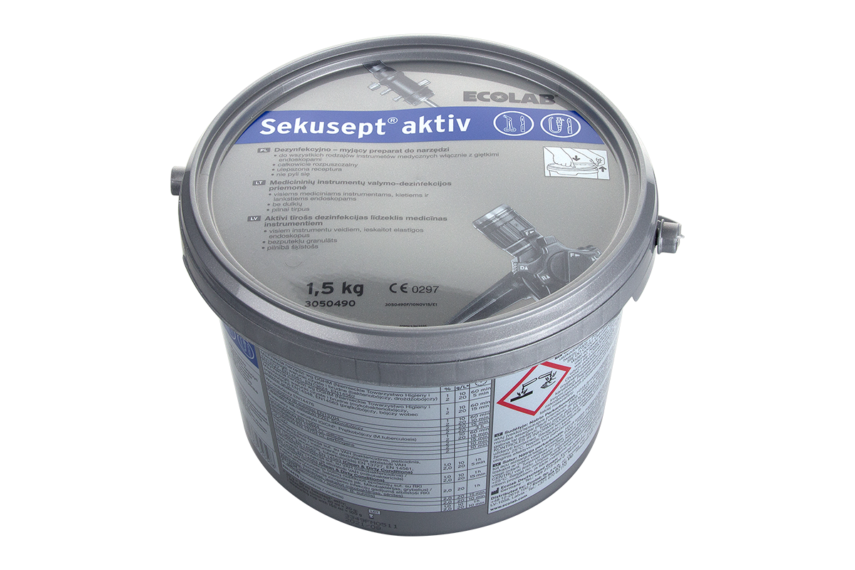 Ecolab дезинфектант за инструменти Sekusept Aktiv 1.5kg   прах