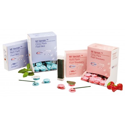 GC  флуорен лак MI Varnish; ягода    единична доза