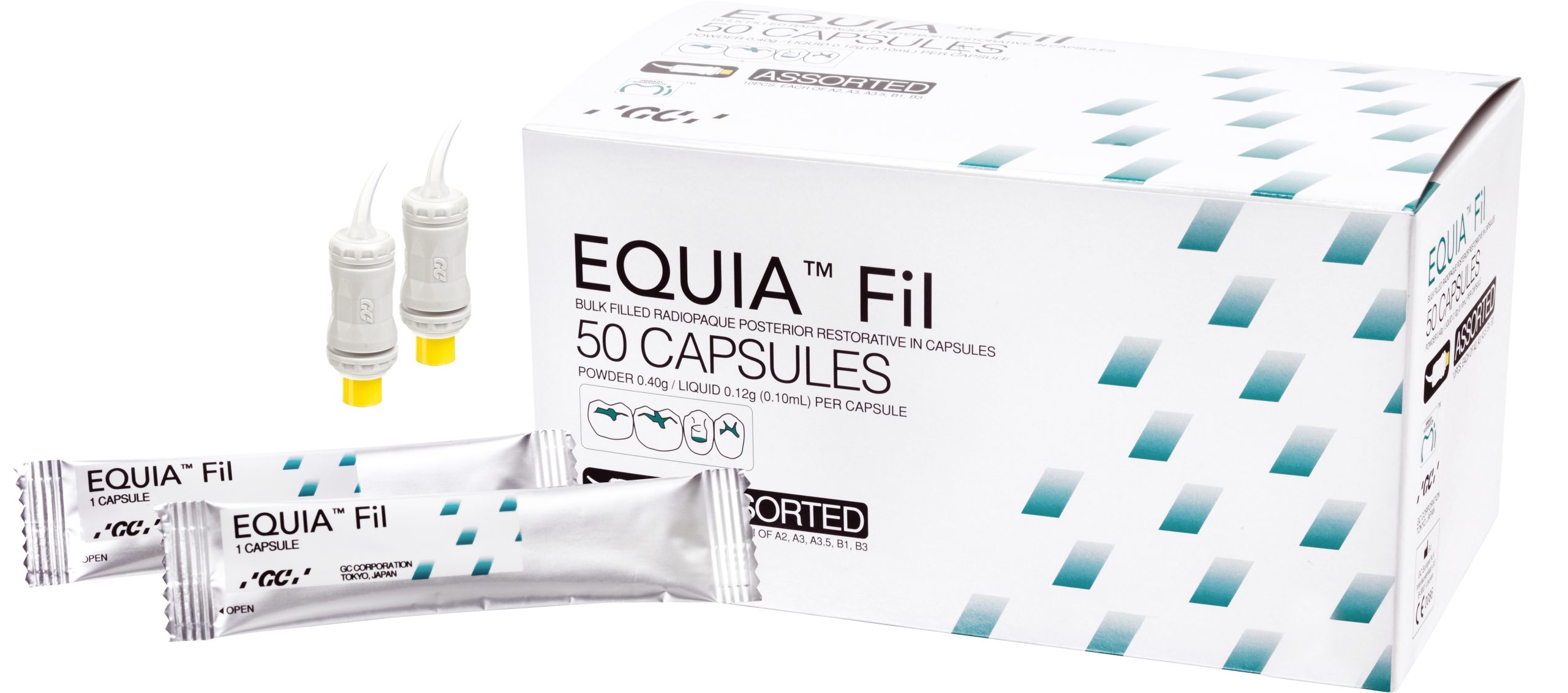 GC гласйономерен цимент  Equia Fil A3   10 бр. капсули