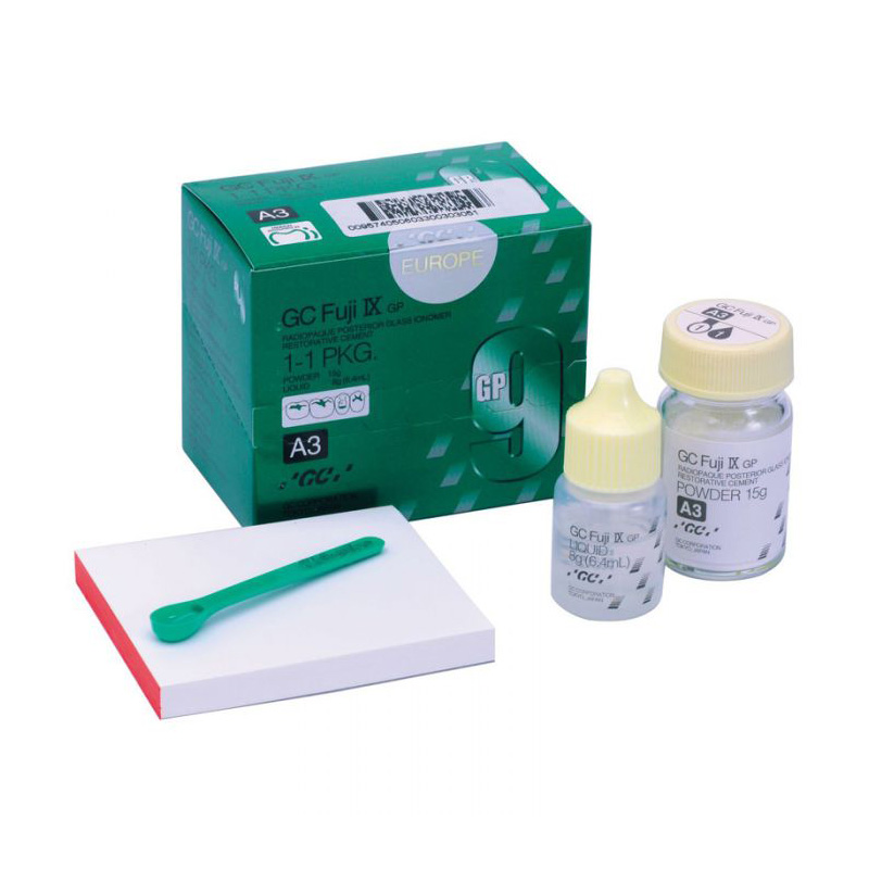 GC гласйономерен цимент Fuji IX GP A3    прах-течност