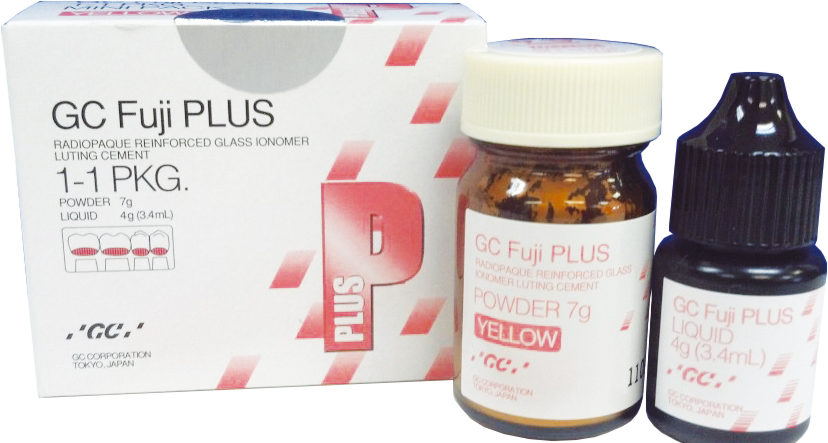 GC гласйономерен цимент  Fuji Plus A3    прах-течност