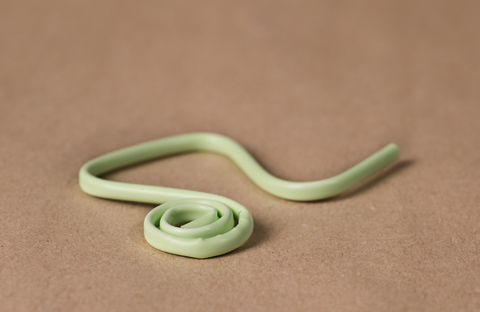 Hygoformic слюносмукател BIO (охлюви), зелени   100 бр. пакет