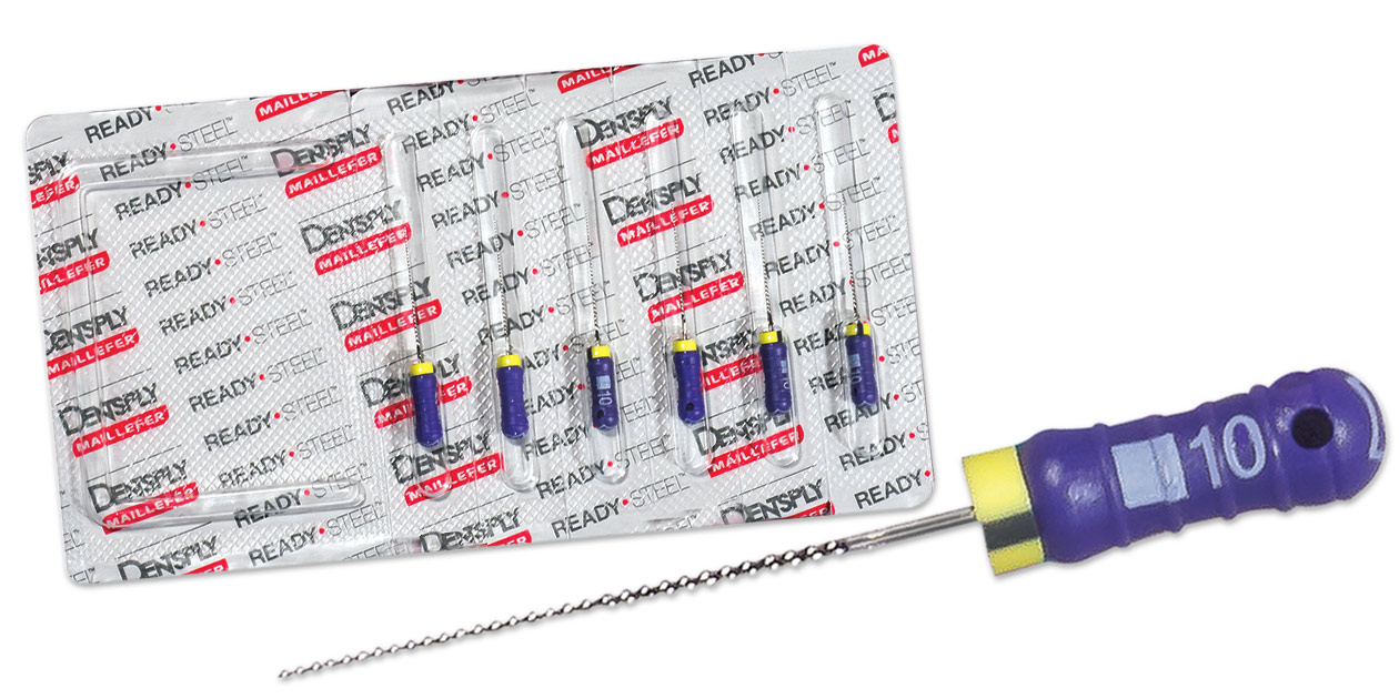 Maillefer K-пила K-FlexoFile ReadySteel размер 015, 25 mm - бели  6 бр. блистер