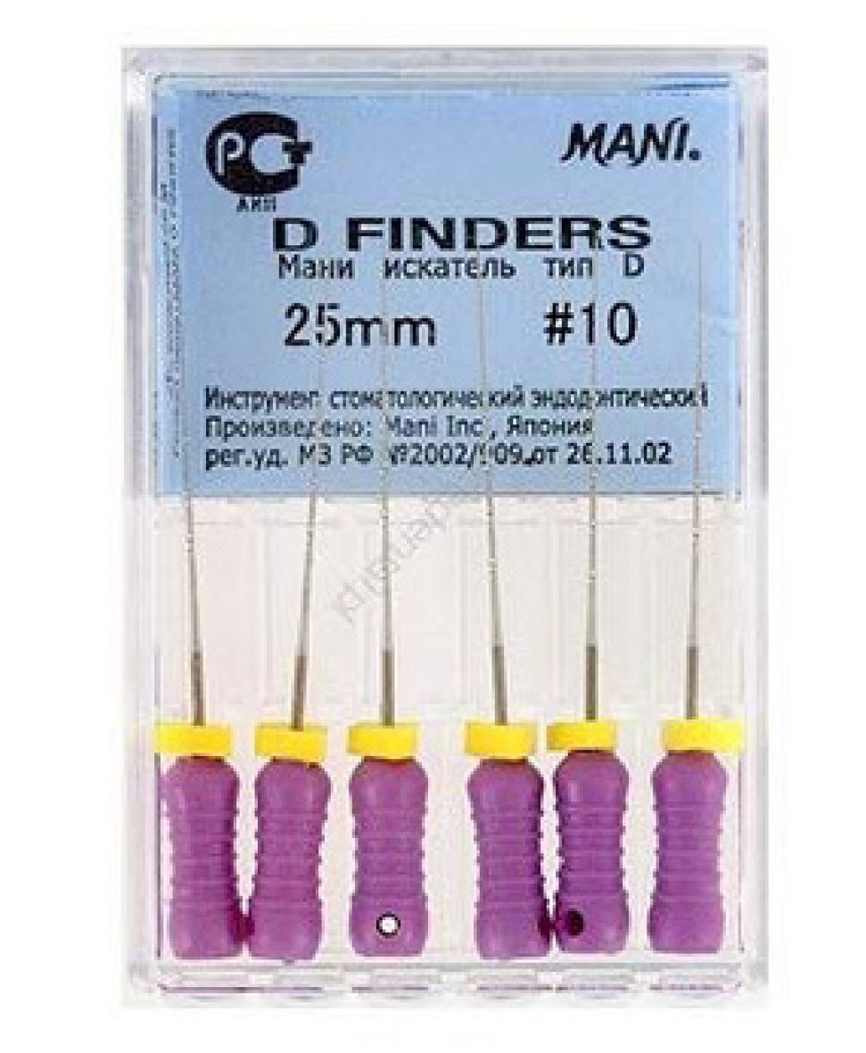 Mani D-FINDERS пила размер 08 - 21 mm, сива   6 бр.