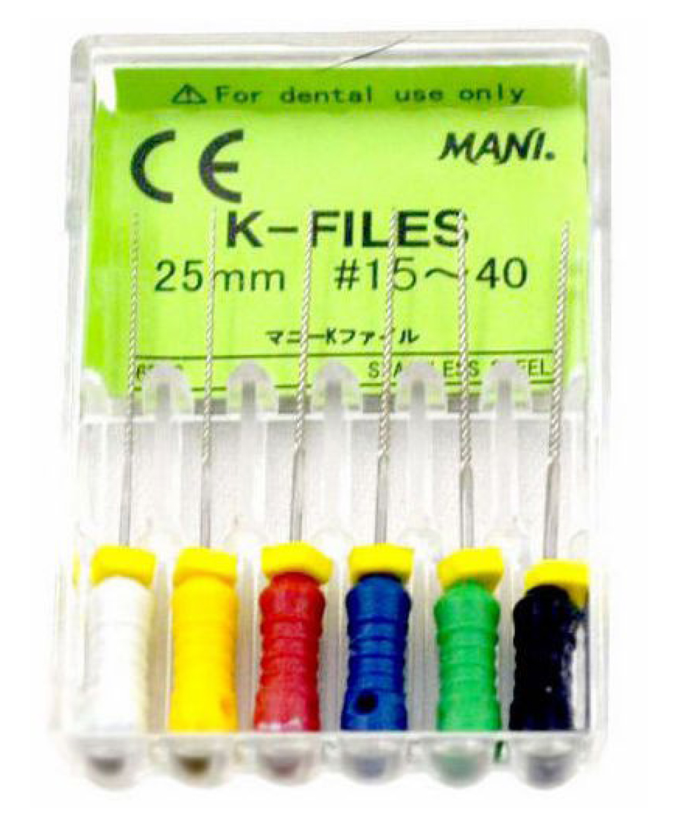 Mani K-пила размер 06 - 21 mm, розова   6 бр.