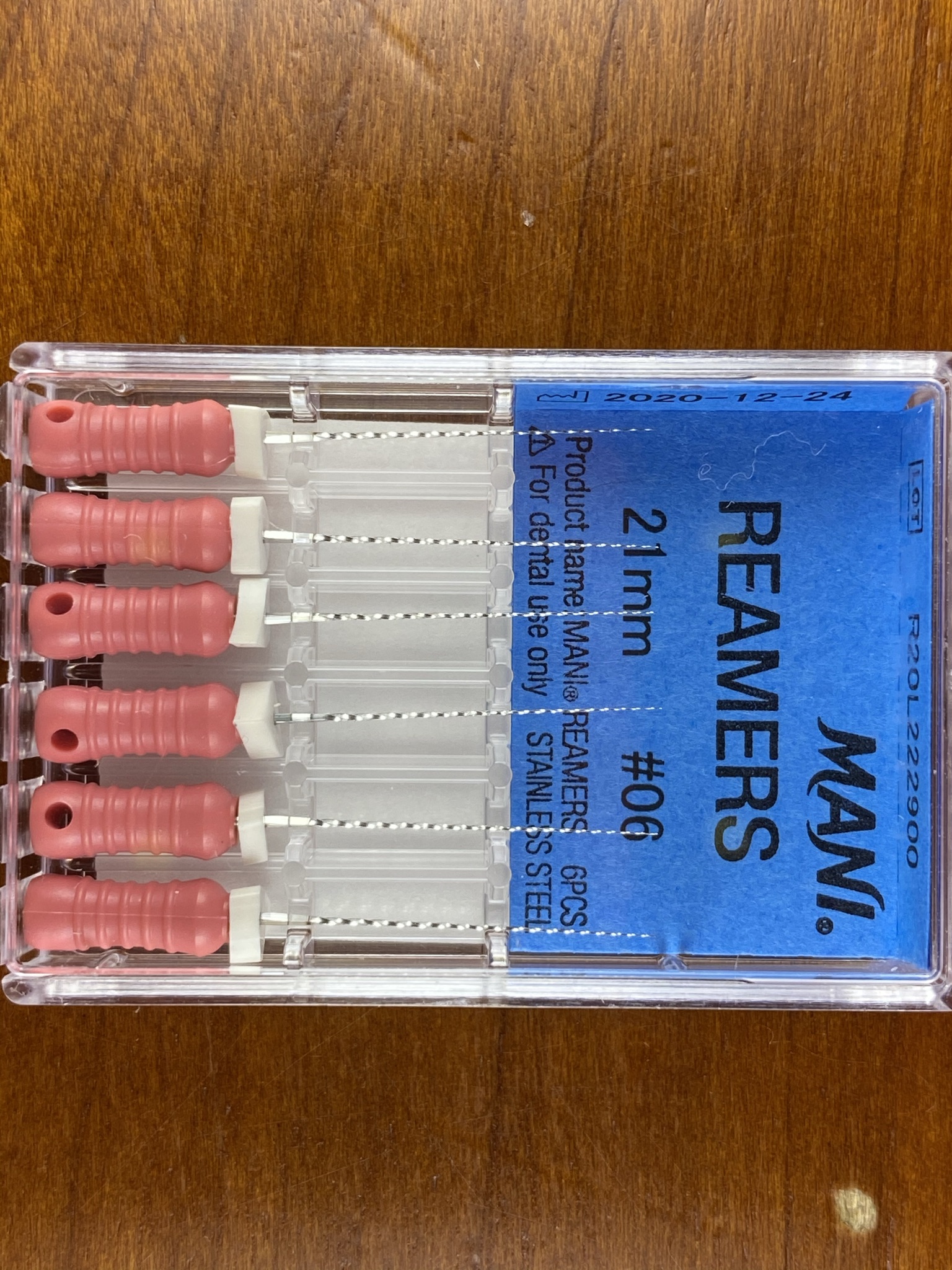 Mani пила Reamer  #06; 21 mm  6 бр.