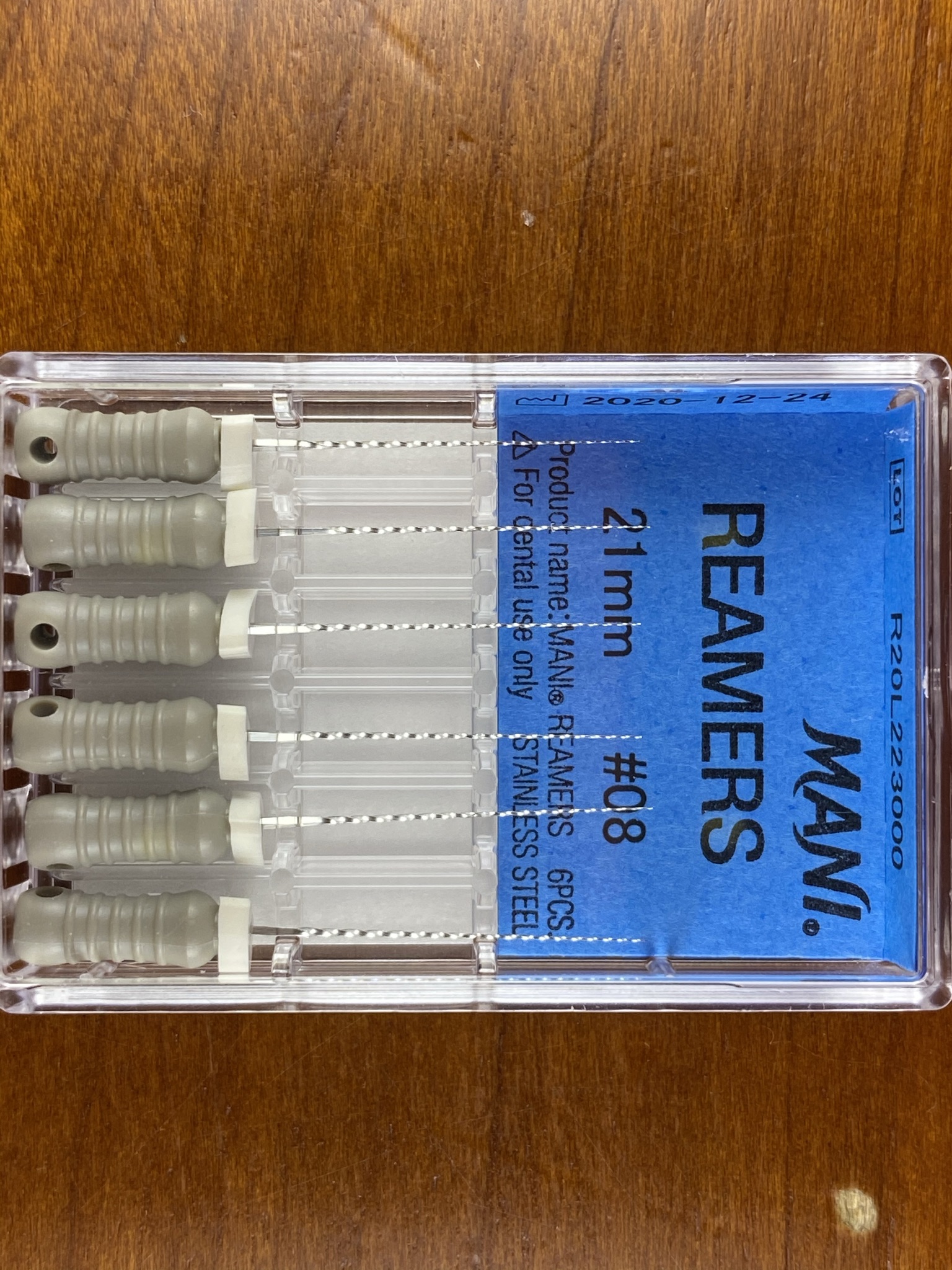 Mani пила Reamer  #08; 21 mm  6 бр.