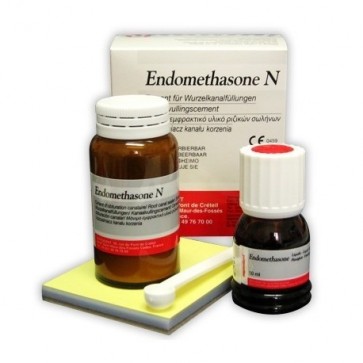 Septodont каналопълнител Endomethasone N - комплект 14 g прах + 10 ml течност