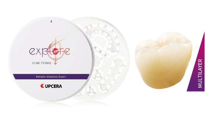 Upcera CAD/CAM дискове Explore Functional ML D98-14mm, A3   1 бр.