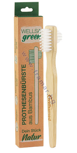 Wellsagreen Четка за протези от бамбук