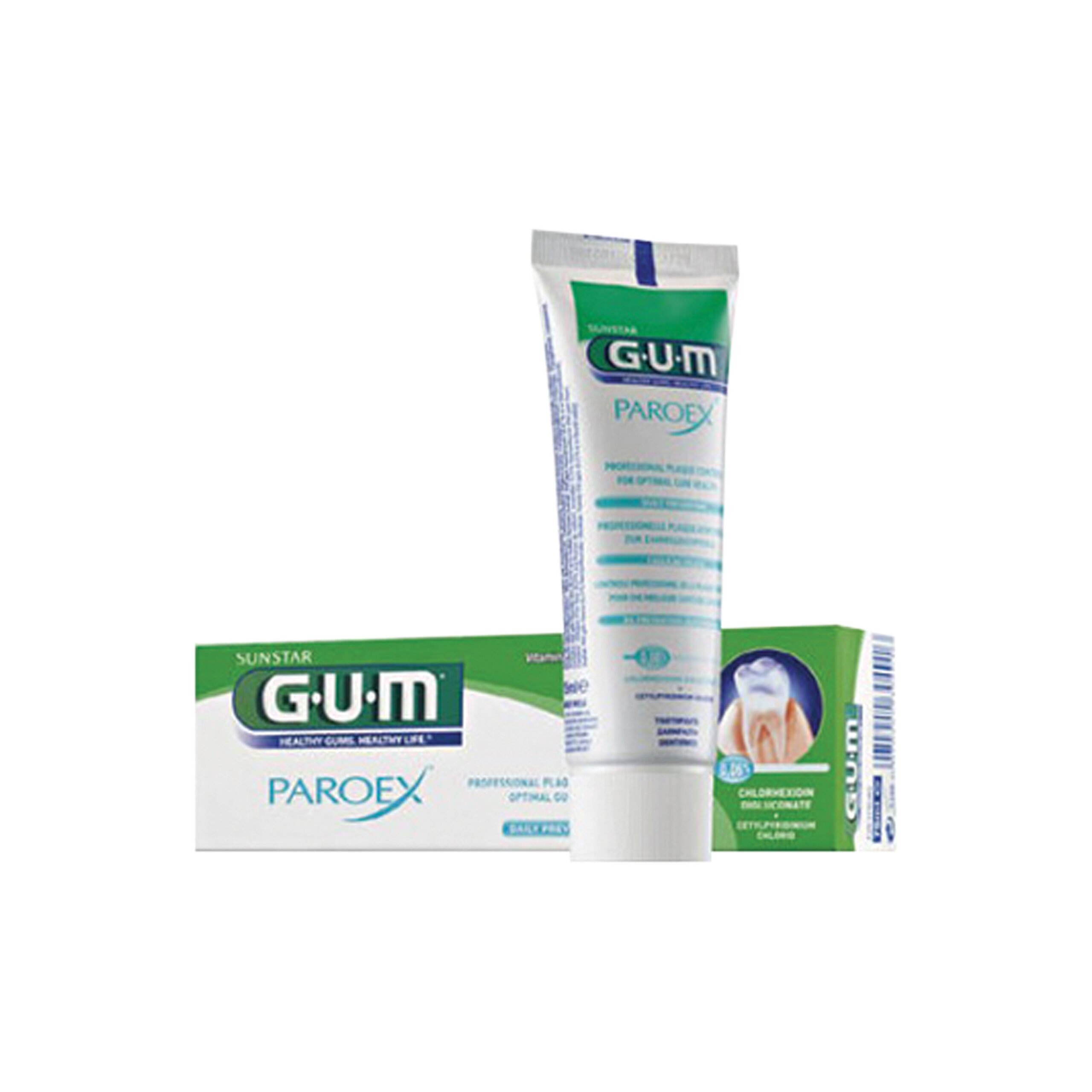 Gum Паста за зъби Paroex 0.06% xлорxексидин, 75 ml