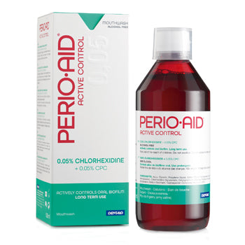 DENTAID Вода за уста PERIOAID Active Control 0.05% CHX + 0.05% CPC 500 ml