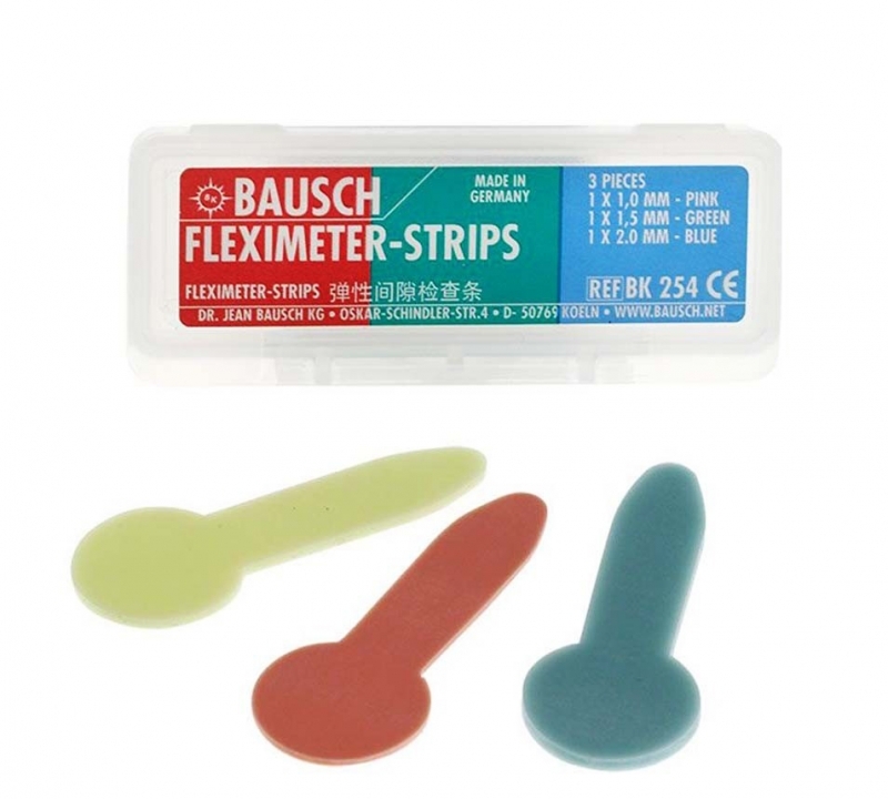 Bausch  Силиконови ленти Fleximeter Strips Assorted   3 бр. комплект
