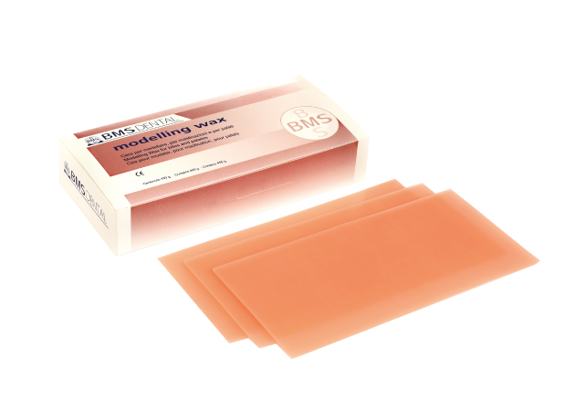 BMS Dental восък за моделиране Modelling Wax Soft Pink плаки  450g