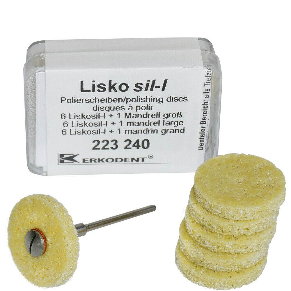 Erkodent полирни дискове Liskosil-L   6 бр.
