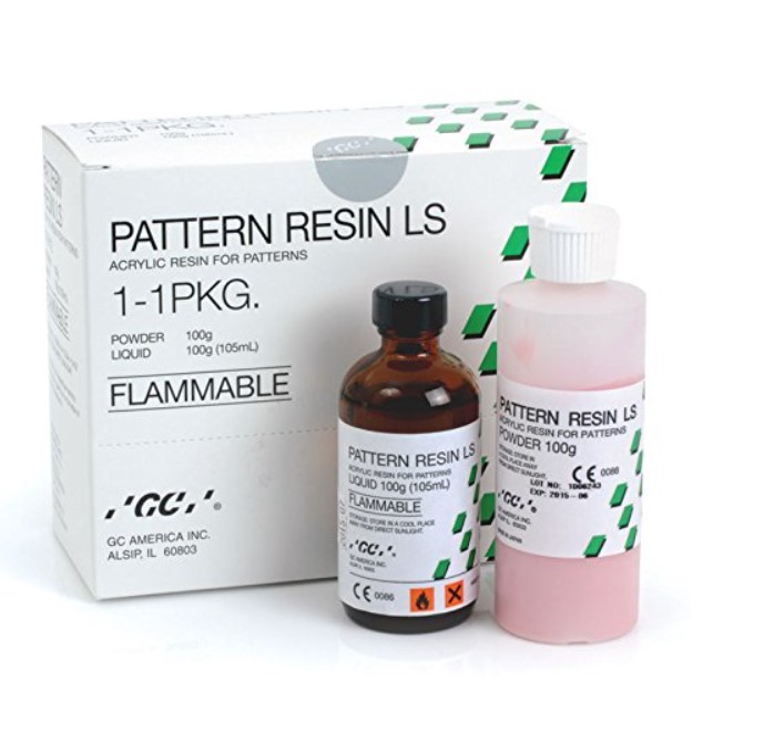 GC пластмаса GC Pattern Resin LS  прах и течност