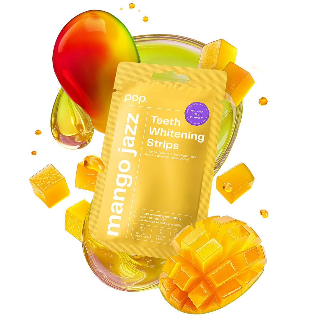 Smilepen Pop избелващи лентички за зъби - манго 7x2 бр.