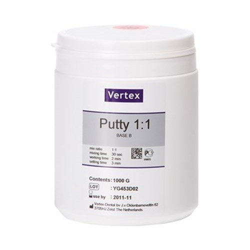 Vertex    Silicon Putty 85 1: 1  лабораторен силикон   1 kg