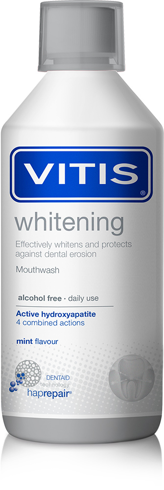 DENTAID Вода за уста VITIS Whitening 500 ml