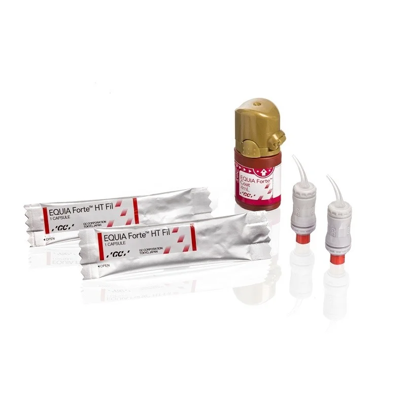 GC гласйономерен цимент Equia Forte HT A2 Clinic pack комплект